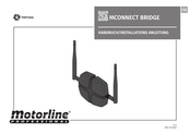 Motorline Professional MCONNECT BRIDGE Handbuch, Installationsanleitung