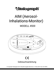 Vitalograph Aerosol-Inhalations-Monitor Gebrauchsanleitung