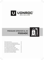 VONROC PS504DC Originalbetriebsanleitung