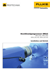 Fluke db Pruftechnik VIB 6.203 XD Installation Und Betrieb