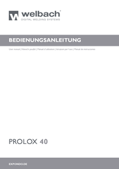Welbach PROLOX 40 Bedienungsanleitung