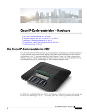 Cisco 7832 Hardwarebedienungsanleitung