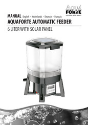 AquaForte CFF-206 Bedienungsanleitung