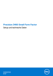 Dell Precision 3460 Small Form Factor Einrichtung Und Technische Daten