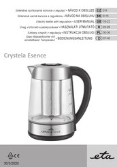 eta Crystela Esence 8153 Bedienungsanleitung