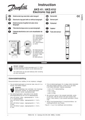 Danfoss AKS 41 Bedienungsanleitung