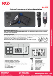 BGS technic 956 Bedienungsanleitung