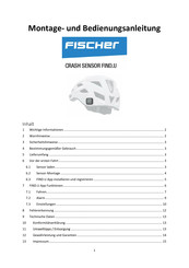 FISCHER Crash Sensor FIND.U Montage- Und Bedienungsanleitung