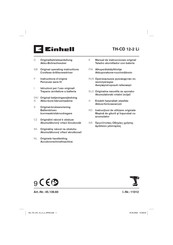 EINHELL TH-CD 12-2 Li Originalbetriebsanleitung