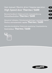 Novoferm Thermo/S600 Benutzerhandbuch