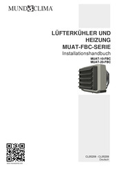 mundoclima MUAT-FBC Serie Installationshandbuch