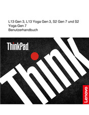 Lenovo ThinkPad L13 Gen 3 Benutzerhandbuch