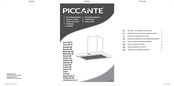 PICCANTE Crema 60 Montage- Und Gebrauchsanleitung