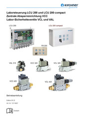 KIRCHNER VCL-Serie Betriebsanleitung