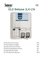 swim-tec CL2 Deluxe 2,4 l/h Bedienungsanleitung