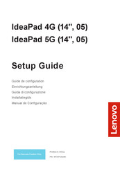 Lenovo IdeaPad 5G Einrichtungsanleitung