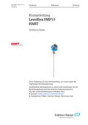 Endress+Hauser Levelflex FMP53 Kurzanleitung