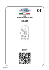 AQUA HC899 Serie Bedienungs- Und Wartungsanleitung