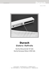 Durach S-1420 Einstellanleitung