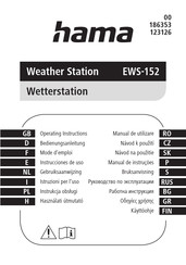 Hama EWS-152 Bedienungsanleitung