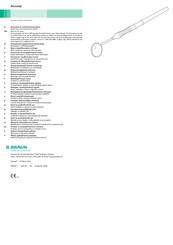 B. Braun Aesculap DA026R Gebrauchsanweisung/Technische Beschreibung