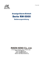 Riken Keiki GP-5001 Bedienungsanleitung