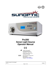 Sunoptic Technologies Pro300 Bedienungsanleitung