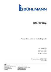 BÜHLMANN CALEX Cap Bedienungsanleitung