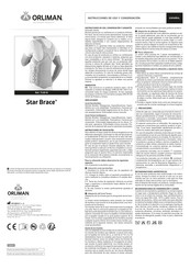 orliman TLSO-B Gebrauchs- Und Pflegeanleitung