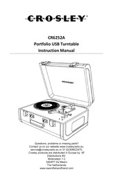 Crosley CR6252A Handbuch