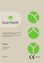 Blumfeldt Flagranti Bedienungsanleitung