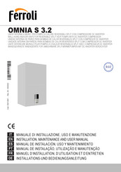 Ferroli OMNIA S 3.2 Installations- Und Bedienungsanleitung