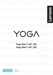 Lenovo Yoga Slim 7 Benutzerhandbuch
