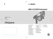 Bosch GBH 4-32 DFR Professional Originalbetriebsanleitung