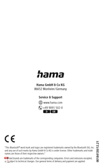 Hama 00184130 Bedienungsanleitung