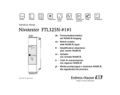Endress+Hauser Nivotester FTL325N 1 1 Serie Bedienungsanleitung