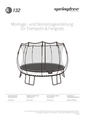 Springfree R132 Jumbo Round Montage- Und Demontageanleitung