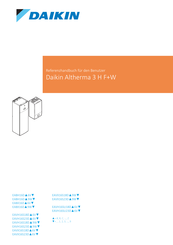 Daikin EABX16D 9W-Serie Referenzhandbuch Für Den Benutzer