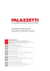 Palazzetti CALDAIA A PELLET JP Bedienungsanleitung/Übersetzung Der Originalanleitung