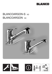 Blanco BLANCOARGON-S ND Montage- Und Pflegeanleitung