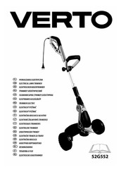 VERTO 52G552 Betriebsanleitung