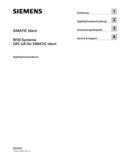 Siemens SIMATIC Ident RF610R Applikationshandbuch