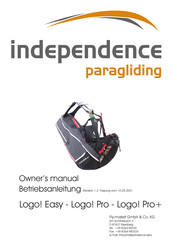 Independence paragliding Logo! Pro Betriebsanleitung