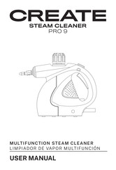 Create STEAM CLEANER PRO 9 Bedienungsanleitung