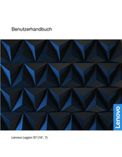 Lenovo CAMPUS LEGION SLIM 7-16IAH G7 Benutzerhandbuch