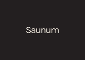 Saunum Primary Set KK 9kW Bedienungs- Und Installationsanleitung