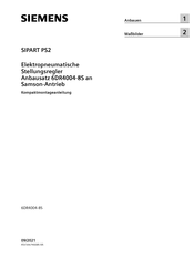 Siemens SIPART PS2 Kompaktmontageanleitung