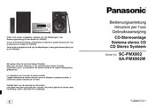 Panasonic SA-PMX802M Bedienungsanleitung
