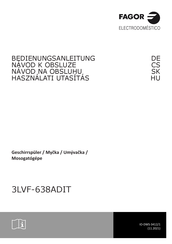 Fagor 3LVF-638ADIT Bedienungsanleitung