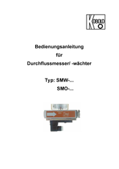 Kobold SMW-2107H-Serie Bedienungsanleitung